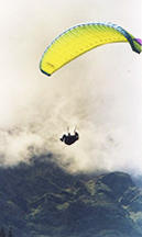 Paragliding at Solang-Sail the skies
