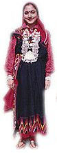 A Women in Traditional Dress
