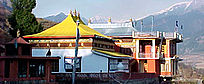 Buddhist Monastery at Pangran - Kullu Valley