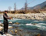 Angling in river Beas - Kullu Valley